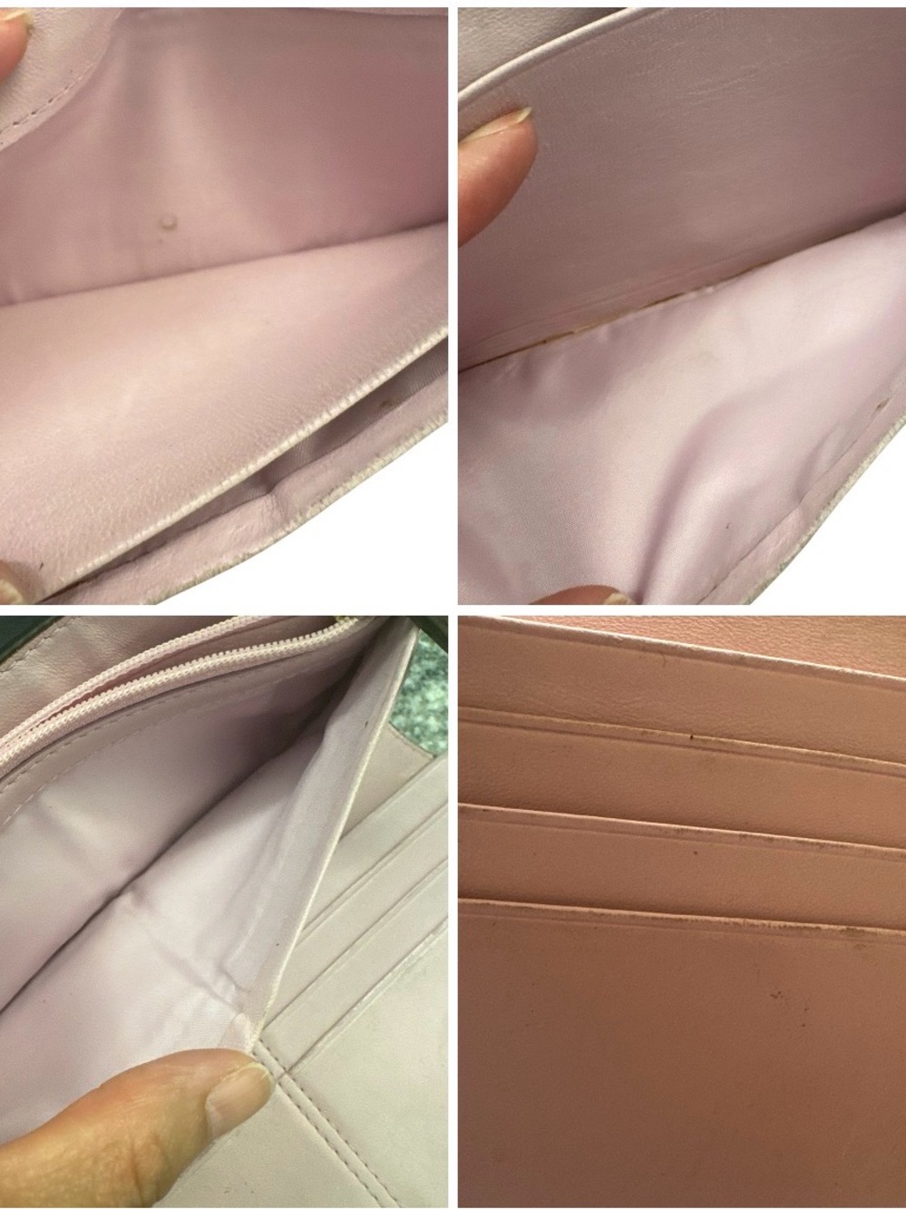 Coach Madison Brown Leather Wallet Gold Horse & Carriage Pink Interior **FAIR** - Picture 9 of 10